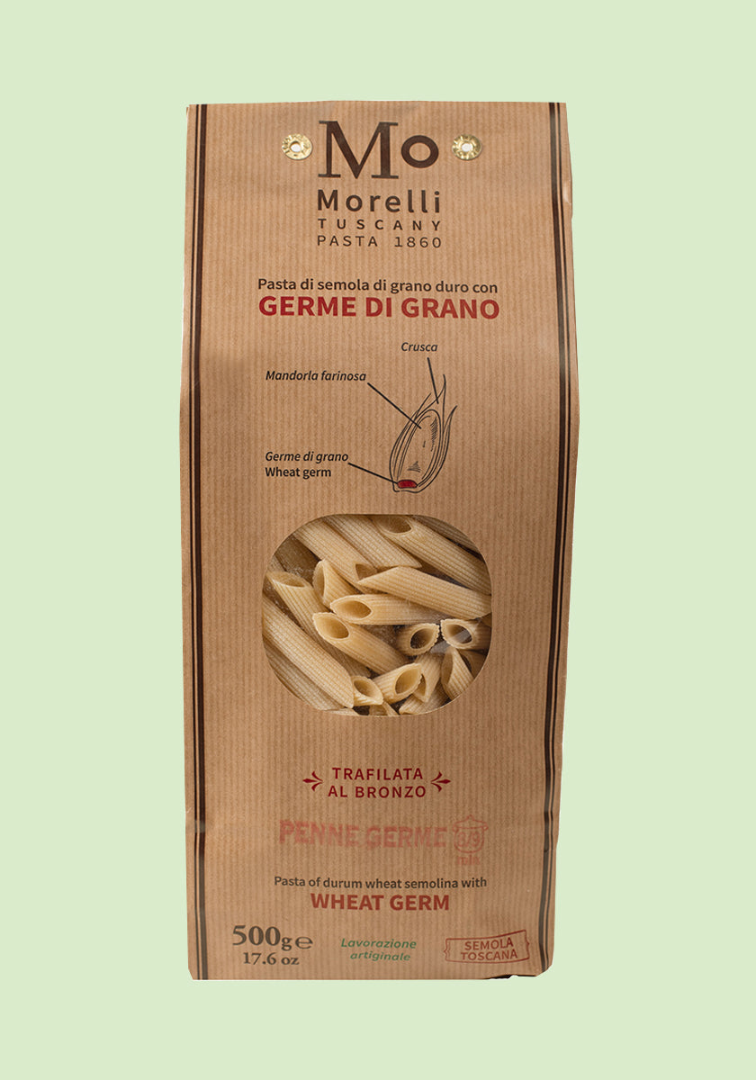 Penne with Wheat Germ