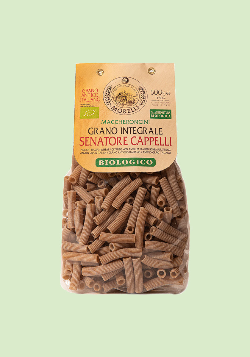 Maccheroncini of whole wheat flour Senatore Cappelli BIO